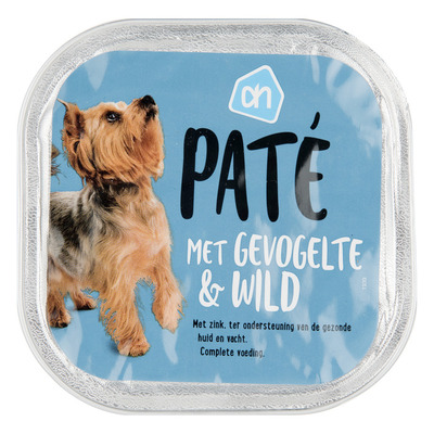 Huismerk Alu paté gevogelte-wild