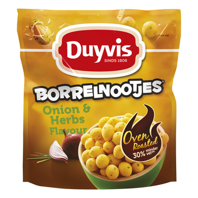 Duyvis Oven roasted borrelnoten herbs & onion