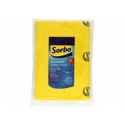 Sorbo Wonderdweil geel 50x70cm