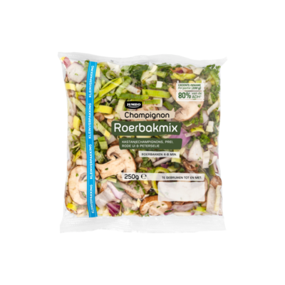 Huismerk Champignon Roerbakmix Kleinverpakking