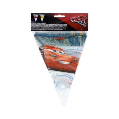 Disney-Pixar Cars 3 Plastic Vlaggenlijn