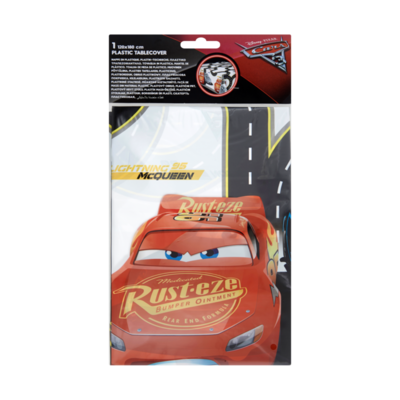 Disney-Pixar Cars Lightning 95 McQueen Plastiek Tafellaken