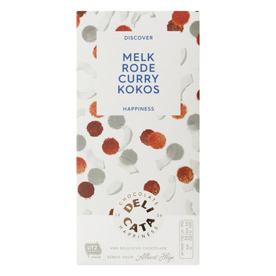 Huismerk Reep melk-rode curry-kokos