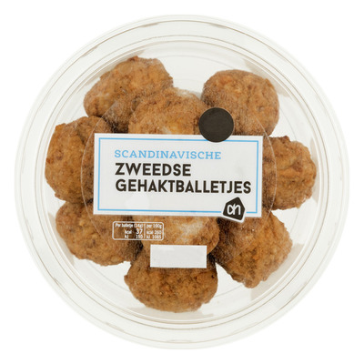 AH Zweedse gehaktballetjes