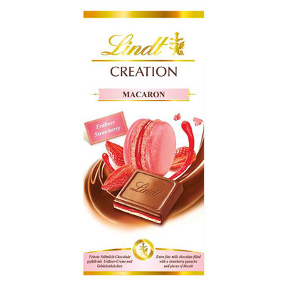 Lindt Creation macaron-strawberry