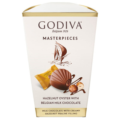 Godiva Masterpieces box hazelnut oyster