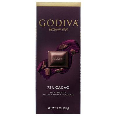 Godiva Tablet dark 72%