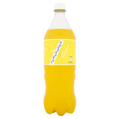 Fernandes super pineapple fles 1 liter incl.€0,25 statiegeld