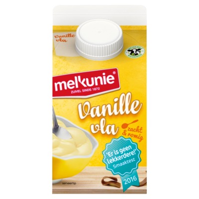 Melkunie vanille vla 500 ml.