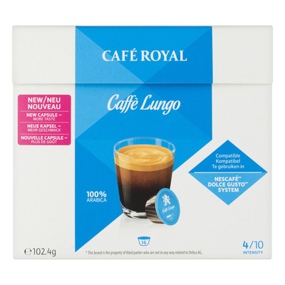 Café Royal Lungo dolce gusto compatible