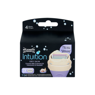 Wilkinson Sword Intuition Dry Skin Coconut Milk & Almond Oil