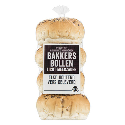 AH Bakkersbol licht meerzaden