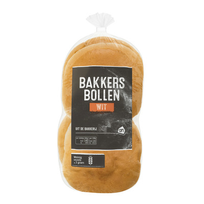Huismerk Bakkersbollen wit