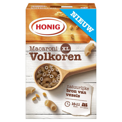 Honig Macaroni XL volkoren