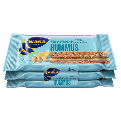 Wasa Sandwich hummus