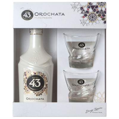 Licor 43 Orochata + 2 glazen
