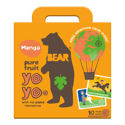 Bear Pure fruit mango yoyos