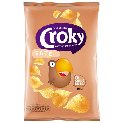 Croky Chips saté