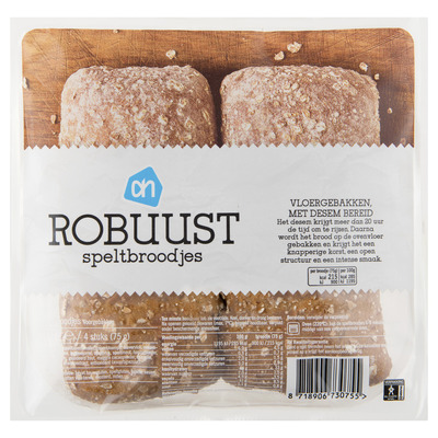 Huismerk Robuust spelt broodjes