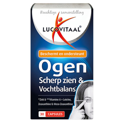 Lucovitaal Scherp zien & vochtbalans capsules