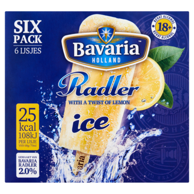 Bavaria Radler ice lemon 2.0%