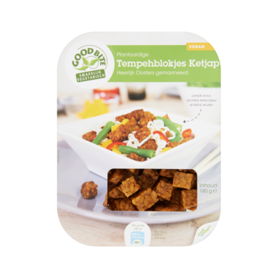 GoodBite Plantaardige Tempehblokjes Ketjap