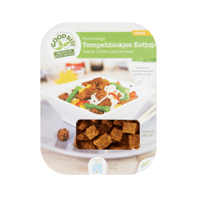 GoodBite Plantaardige Tempehblokjes Ketjap