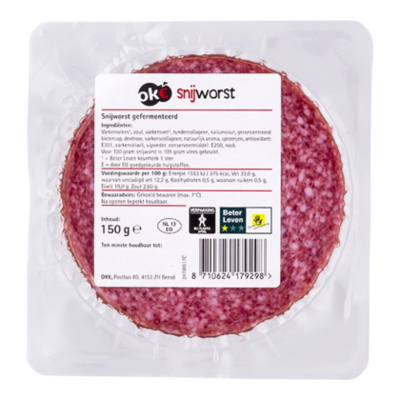 Budget Huismerk Snijworst