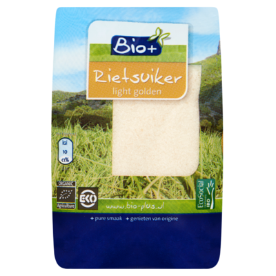 Bio+ Rietsuiker light golden