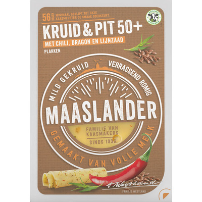 Maaslander Kruiden & pittige chili 50+ plakken