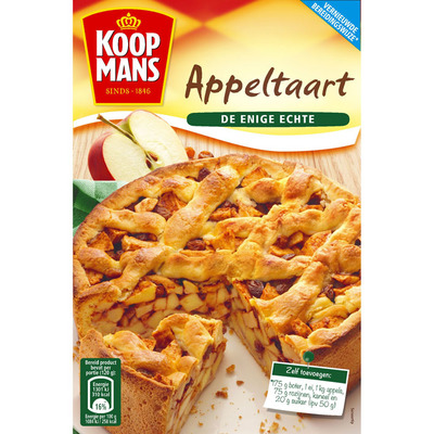 Koopmans Mix voor appeltaart