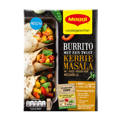 Maggi Burrito kerrie masala