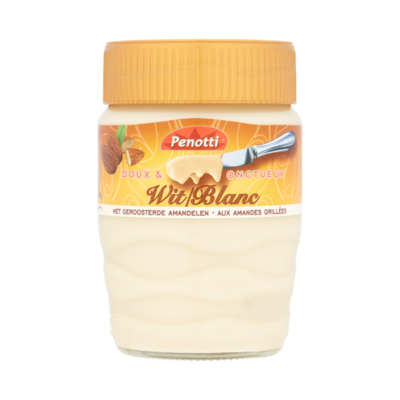 Penotti Wit met Geroosterde Amandelen
