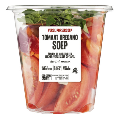 Huismerk Verse pureersoep tomaat-oregano