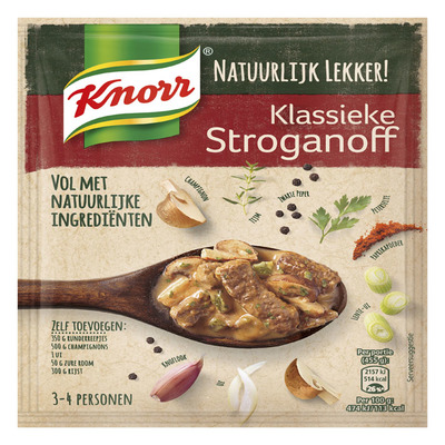 Knorr Natuurlijk lekker stroganoff