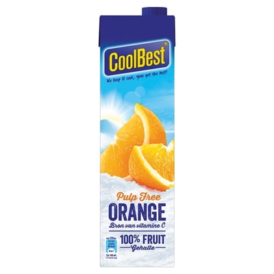 Coolbest coolbest orange pulp free