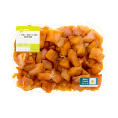 Huismerk Nasi-bamivlees gekruid