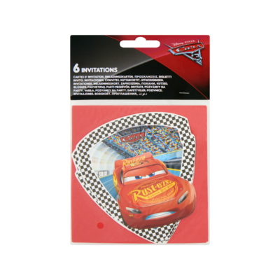 Disney-Pixar Cars Uitnodigingen