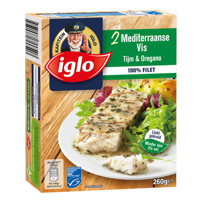 Iglo Mediterraanse vis tijm&oregano