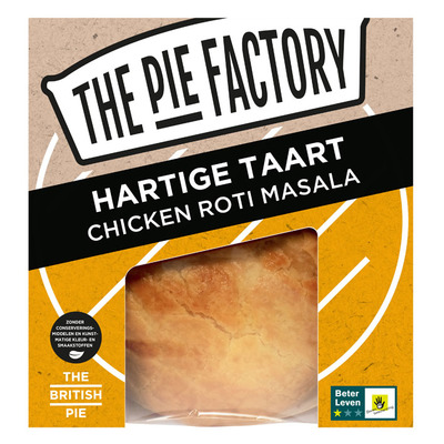 Chicken roti pie