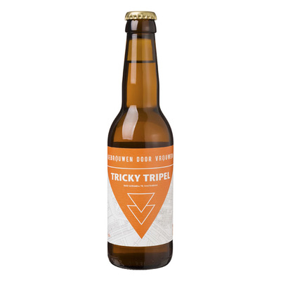 Gebrouwen door Vrouw Tricky tripel