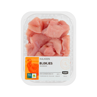 Jumbo Kalkoen Blokjes