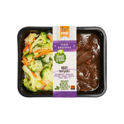 Top! Van Coop Beef Teriyaki