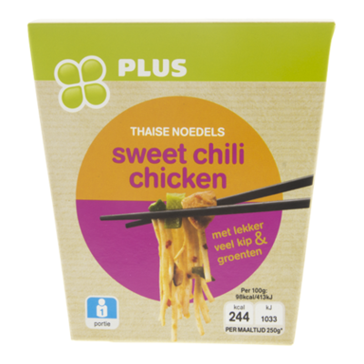 PLUS Noedels sweet chili chicken