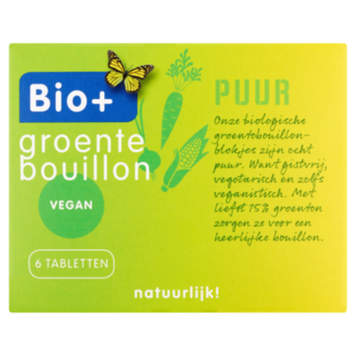 Bio+ Groentebouillonblokjes