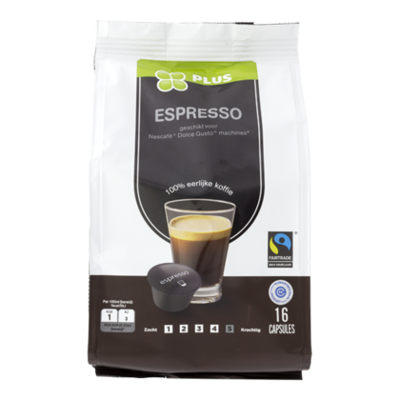 Huismerk Koffiecapsules espresso Fairtrade