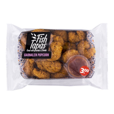Fish Tapas Garnalen popcorn
