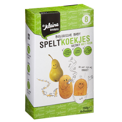 De Kleine Keuken Speltkoekjes 8+