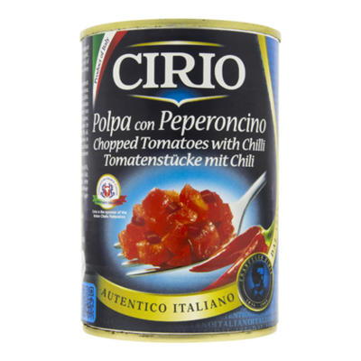 Cirio Polpa tomatenblokjes met chilipeper
