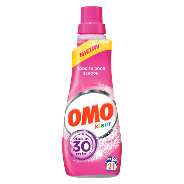 Omo Wasmiddel Klein & Krachtig Color 21 Wasbeurten